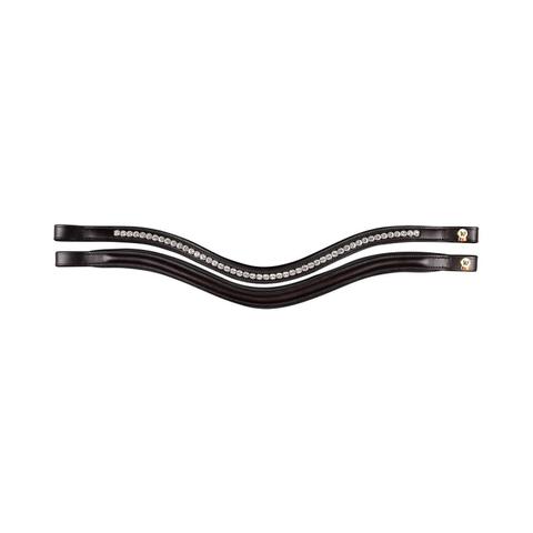 Ogłowie anatomiczne Waldhausen S-Line Harmony brązowe