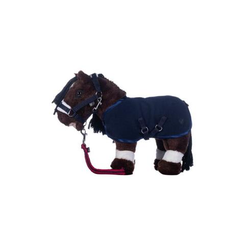 Derka, kantar i uwiąz HKM Cuddle Pony granatowa - produkt na zamówienie