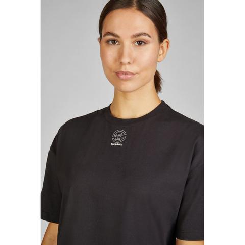 Koszulka damska Eskadron Dynamic Oversized Black, czarna 2024