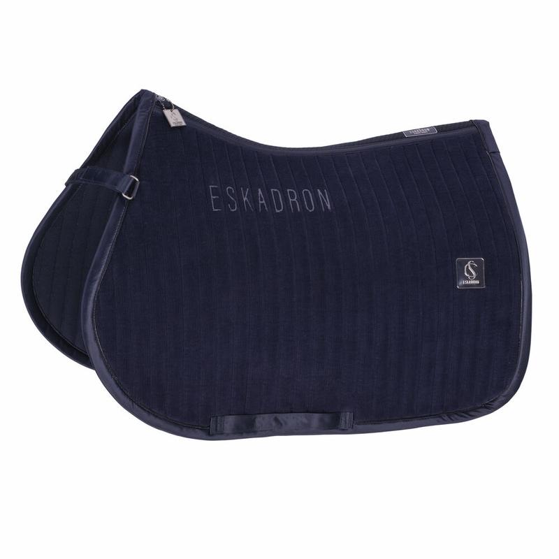 Czaprak Eskadron Classic Sports Cord Emblem Navy, granatowy 2024