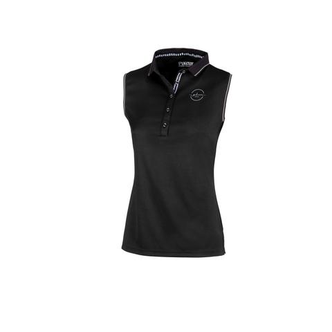 Koszulka polo damska Pikeur Dasha black, czarna 2021
