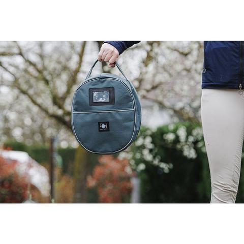 Torba na kask Ekkia Riding World ciemnozielona