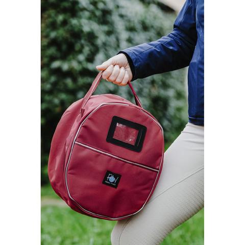 Torba na kask Ekkia Riding World bordowa