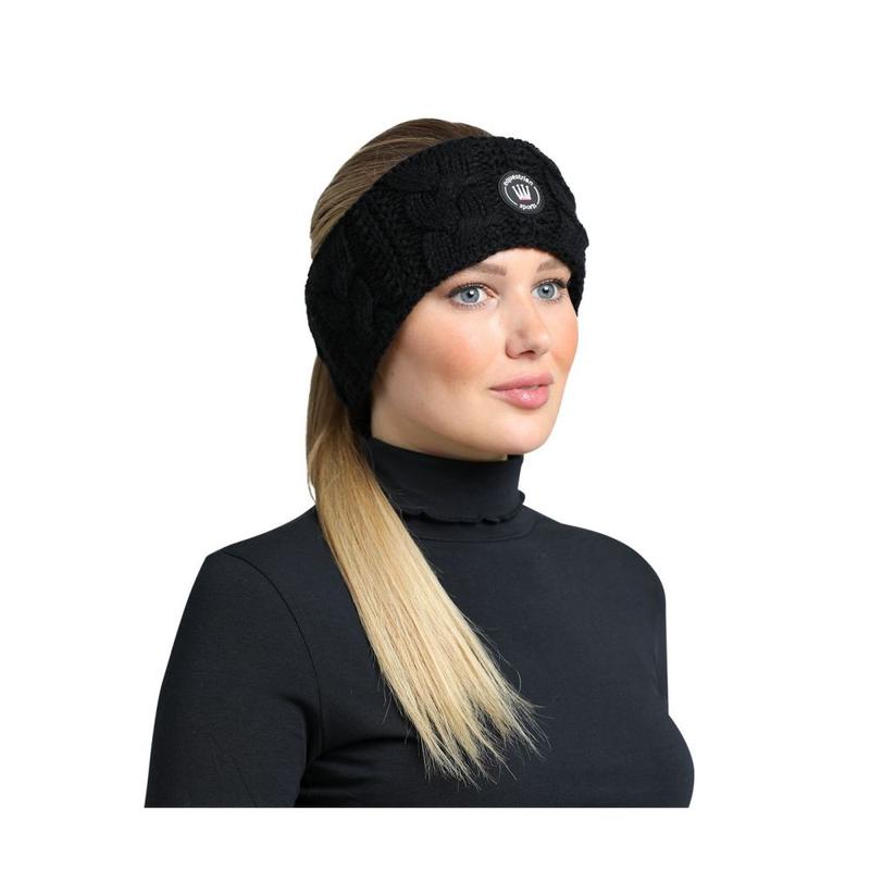 Opaska na głowę Spooks Nickie Black, czarna
