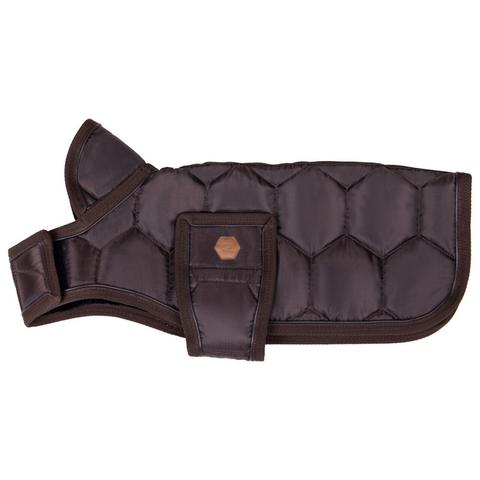Derka dla psa QHP Classy Dark brown, brązowa