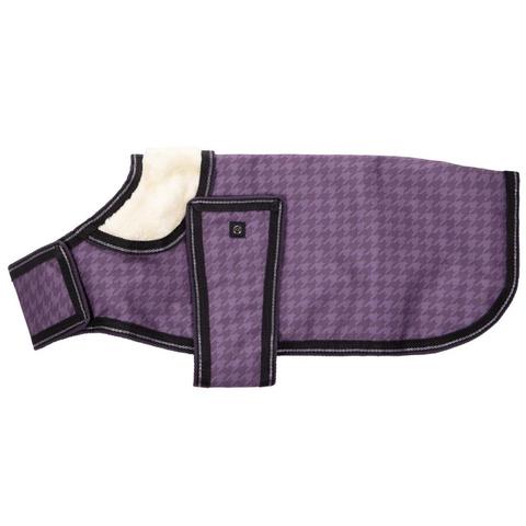 Derka dla psa QHP Amethyst, ciemnofioletowa