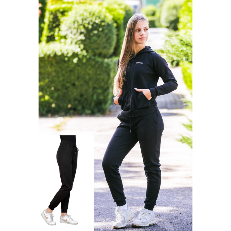 Spodnie dresowe damskie Silwear czarne