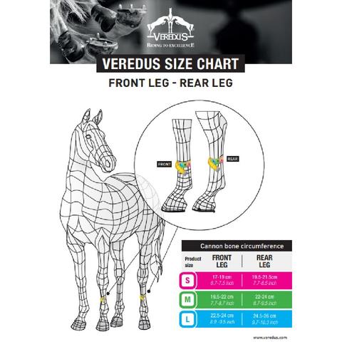 Ochraniacze Veredus TRPro H5 tył brązowe