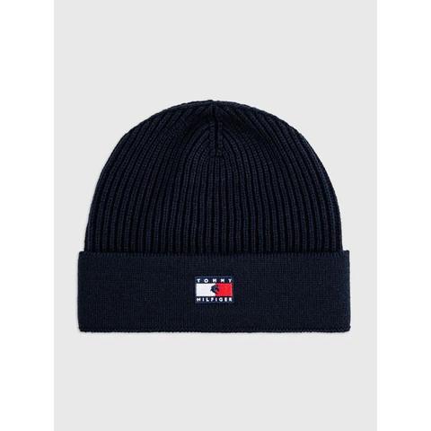 Czapka zimowa Alaska Tommy Hilfiger Equestrian Desert Sky, granatowa