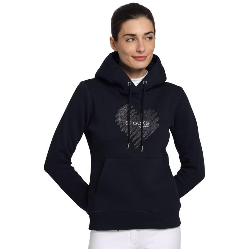 Bluza damska z kapturem Spooks Ariaah Navy, granatowa