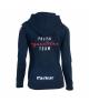 Bluza damska Polish Equestrian Team z kapturem granatowa