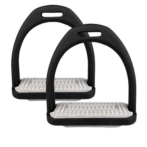 Strzemiona York plastikowe czarno-szare