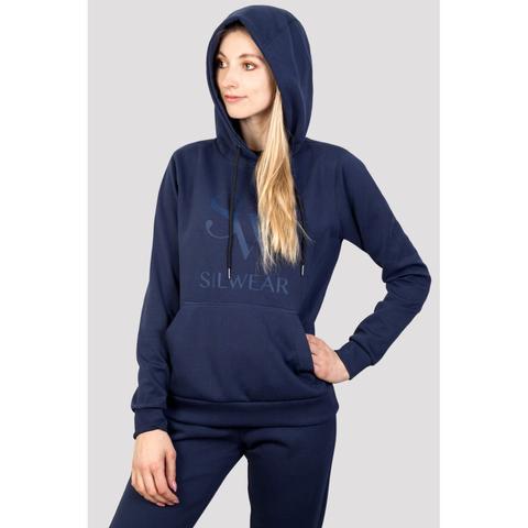Bluza damska kangurka Silwear granatowa