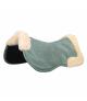 Podkładka z futerkiem pod siodło QHP Ontario Memory Foam oliwkowa