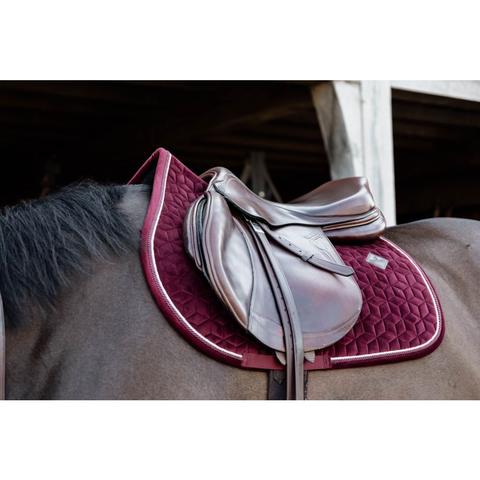 Czaprak Kentucky Velvet bordowy