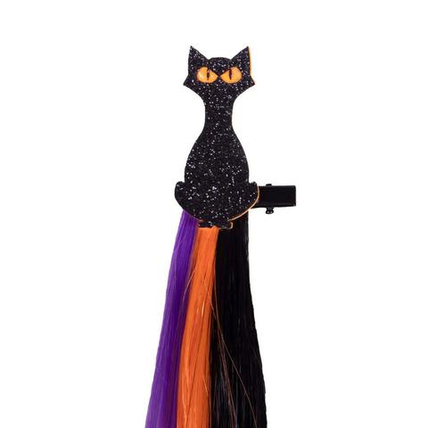 Włosy doczepiane do ogona lub grzywy QHP Halloween Cat kolorowe