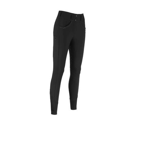 Bryczesy damskie Pikeur Laure SD Highwaist Black, czarne 2025/2026