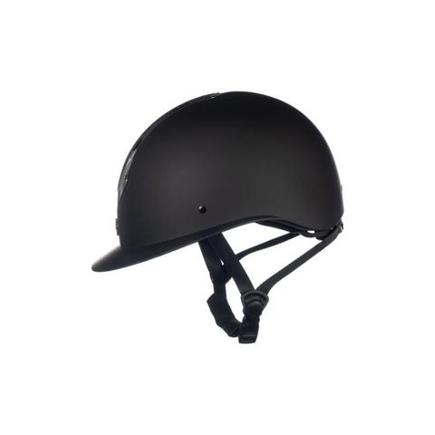 Kask HKM Illusion czarno-srebrny