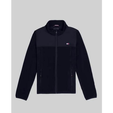Bluza męska polarowa Tommy Hilfiger Equestrian Michigan Desert Sky, granatowa