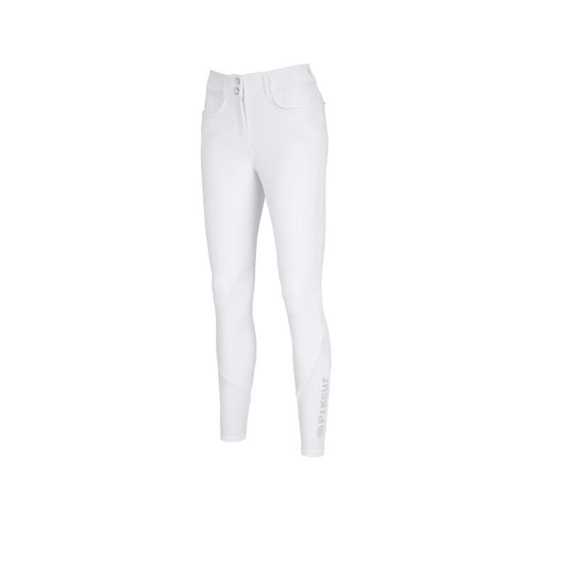Bryczesy damskie Pikeur Camie Athleisure White, białe 2025