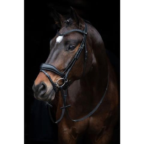 Ogłowie HKM Ira czarne