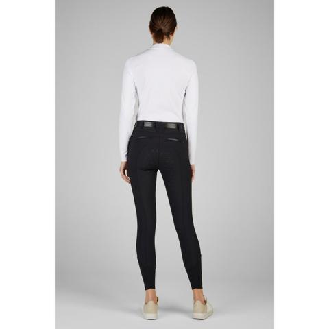 Bryczesy damskie Pikeur Laure SD Black, czarne