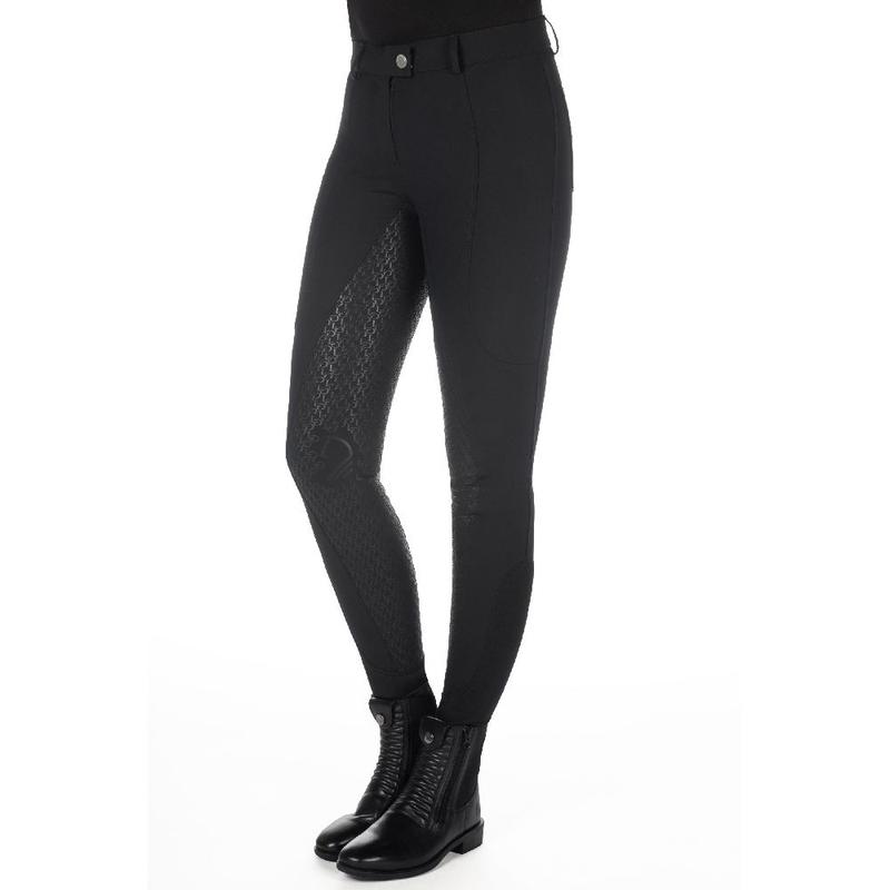 Bryczesy damskie HKM Lauria Garrelli Amalfi czarne