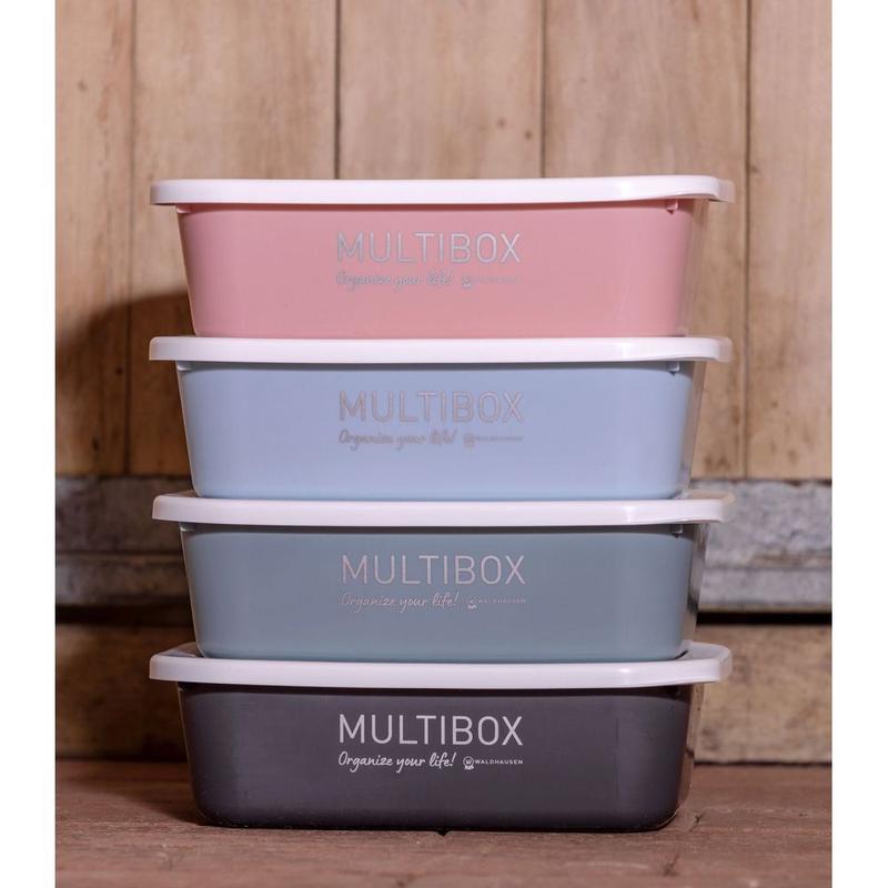 Pojemnik na paszę Waldhausen z pokrywką prostokątny khaki