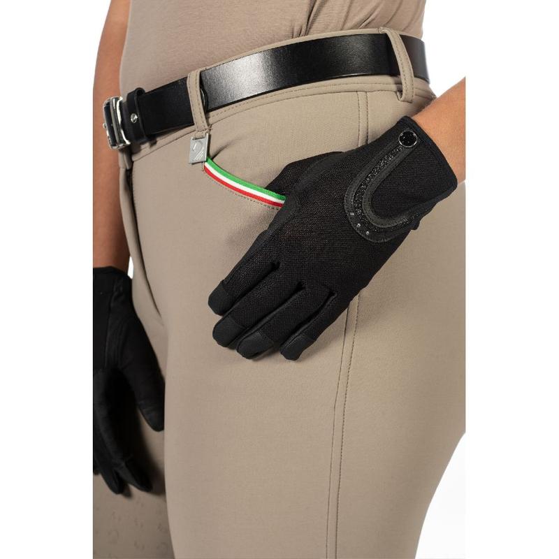 Rękawiczki HKM Amalfi czarne