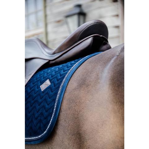 Czaprak Kentucky Velvet Pearls granatowy