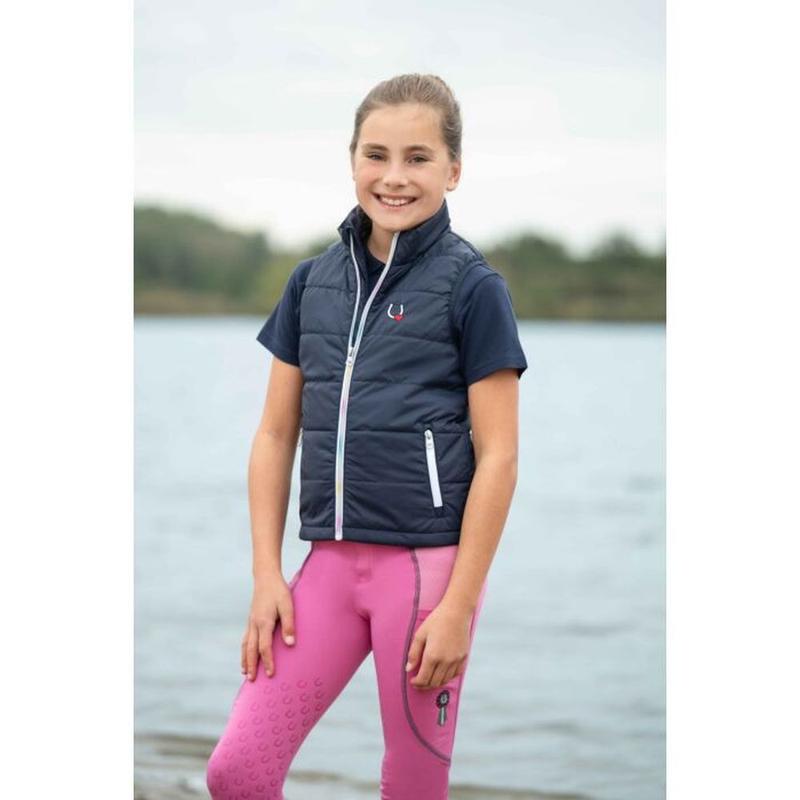 Bezrękawnik młodzieżowy HKM Mika granatowy