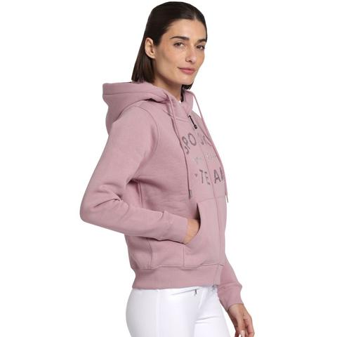 Bluza damska z kapturem rozpinana Spooks Tildah Sweat Jacket Undercover Rose, jasnoróżowa