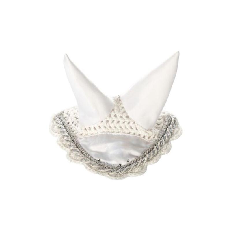 Nauszniki konkursowe HKM Hobby Horse białe