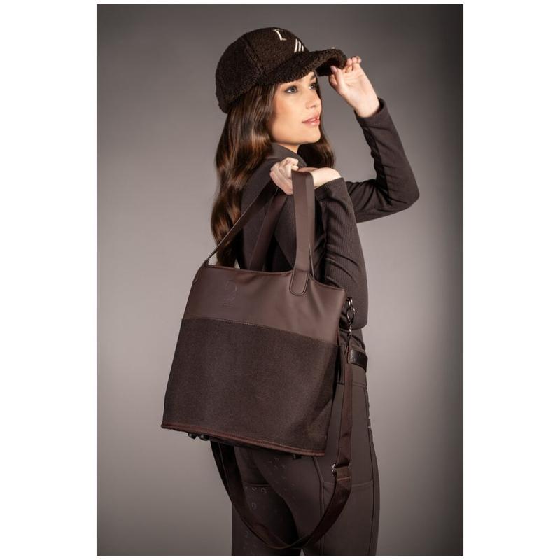 Torba na akcesoria HKM Arezzo brązowa