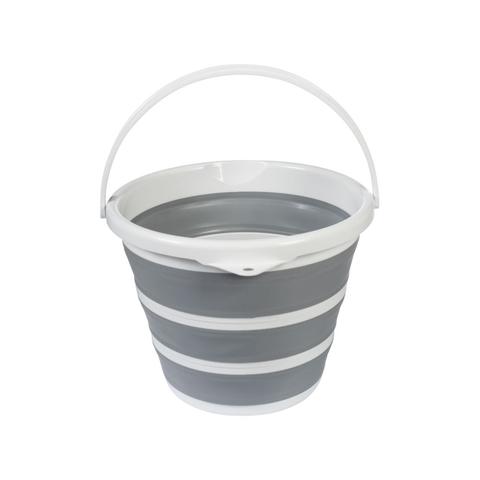 Wiadro składane gumowe HKM szare