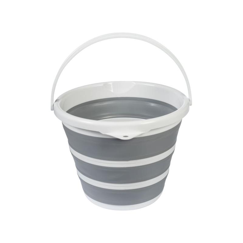 Wiadro składane gumowe HKM szare