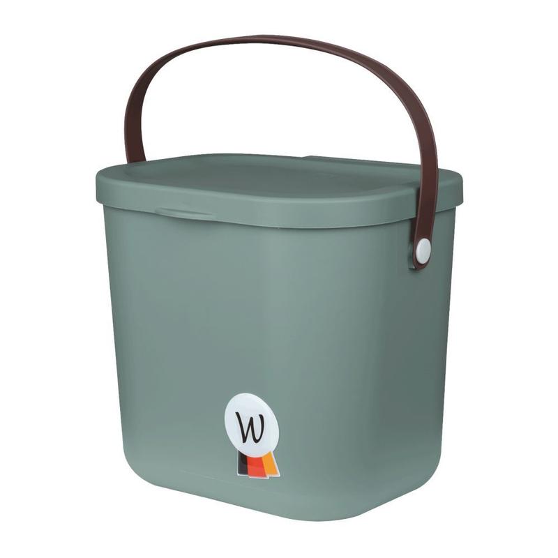 Wiadro z pokrywką Waldhausen Multibag brudnozielone
