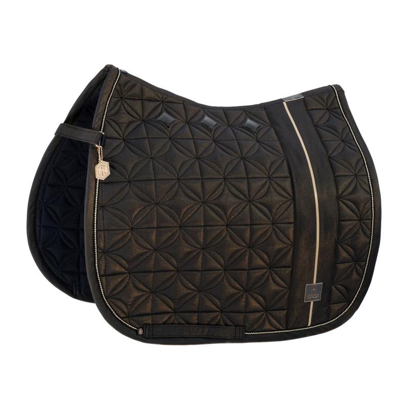 Czaprak Eskadron Heritage Big Square Glam Black, czarny 2024/2025