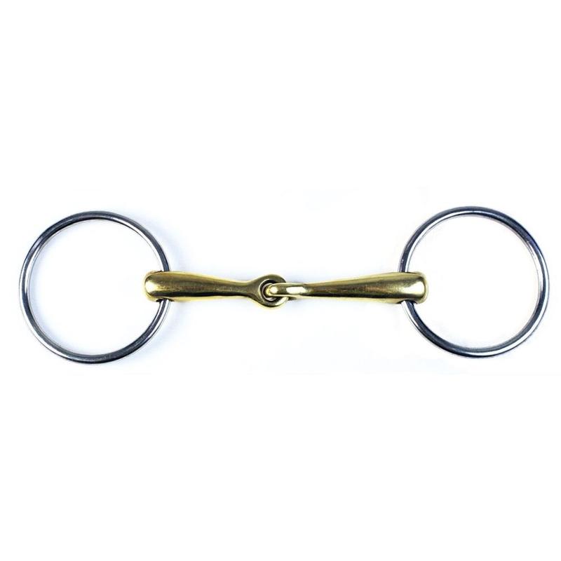 Wędzidlo zwykłe pełne argentan