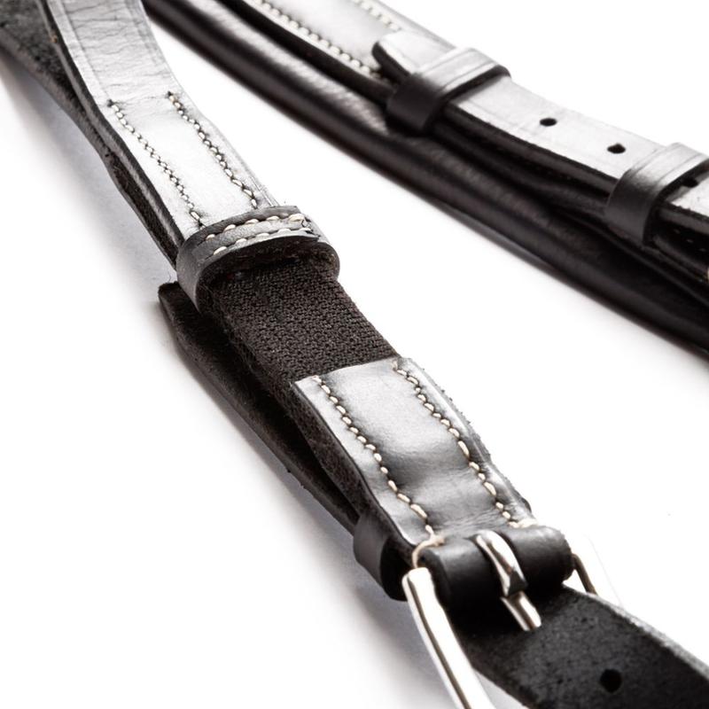 Napierśnik z olejowanej skóry Kavalkade Jereme 2p. czarny