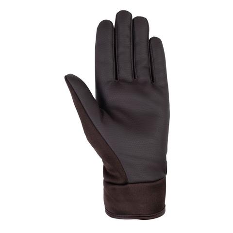 Rękawiczki zimowe HKM Basil softshell brązowe
