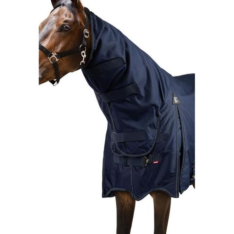 Derka padokowa z kapturem Horze Avalanche 1200D 150g granatowa