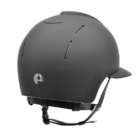Kask Kep Smart - szeroki daszek - czarna ramka - czarny mat