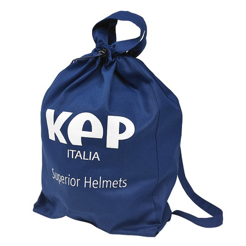 Kask Kep Smart - wąski daszek - granatowa ramka - granatowy mat