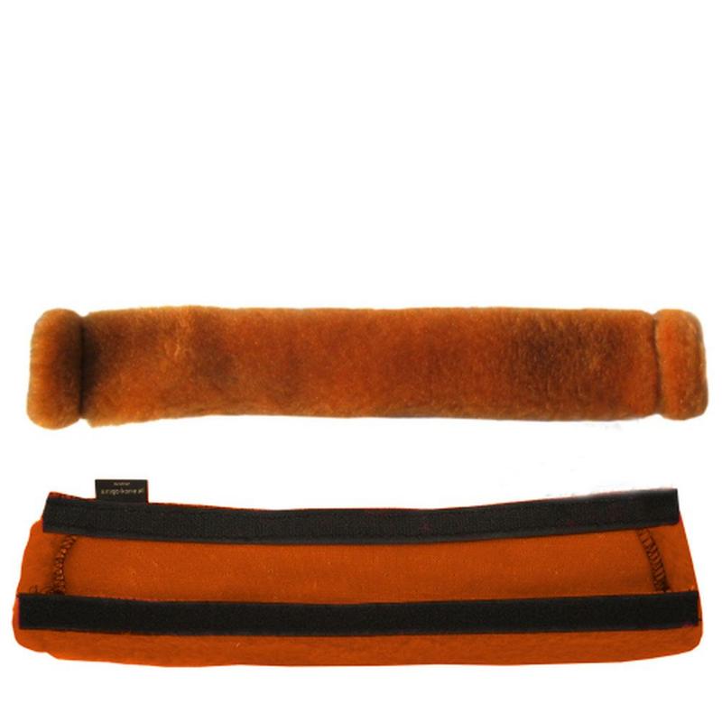 Futerko na paski ogłowia Amigo brązowe