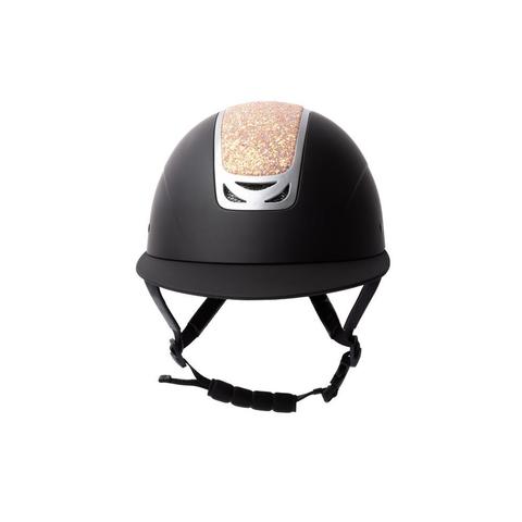 Kask Horze Arix II  granatowo-złoty