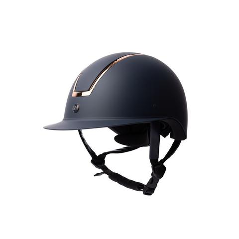 Kask Horze Atmos Metallic II granatowy