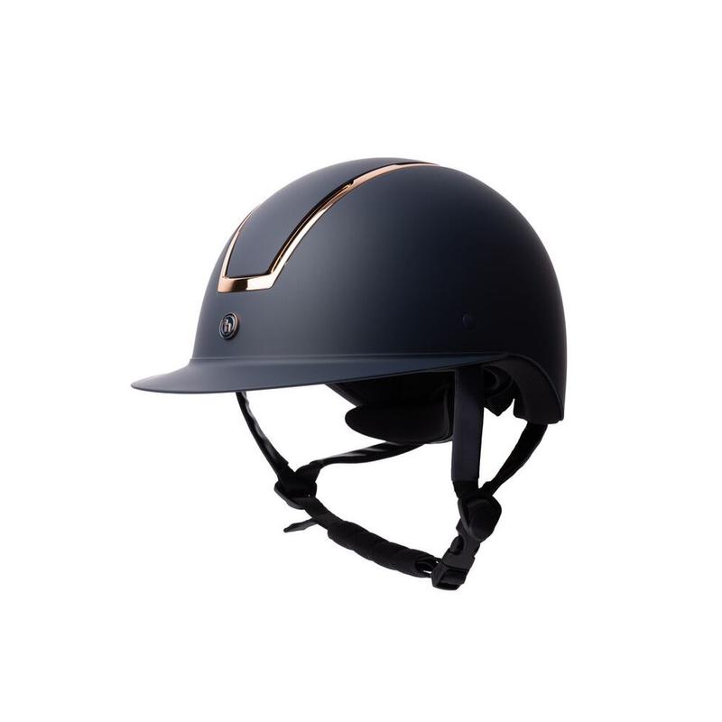 Kask Horze Atmos Metallic II granatowy