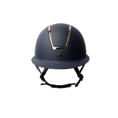 Kask Horze Atmos Metallic II granatowy