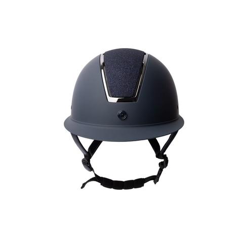 Kask Horze Monarch Metaliic Glitter II granatowo-granatowy